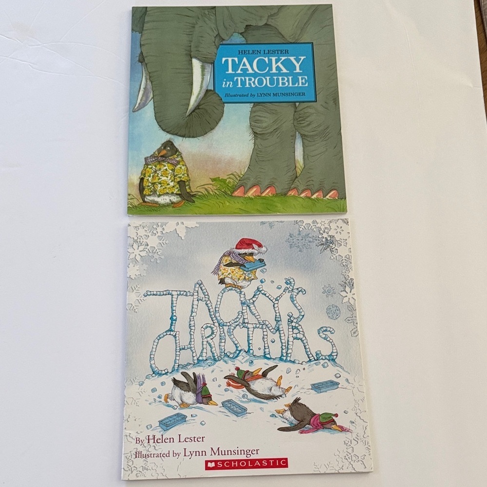 Scholastic Tacky the Penguin Book Duo  Children’s Kids School Learning